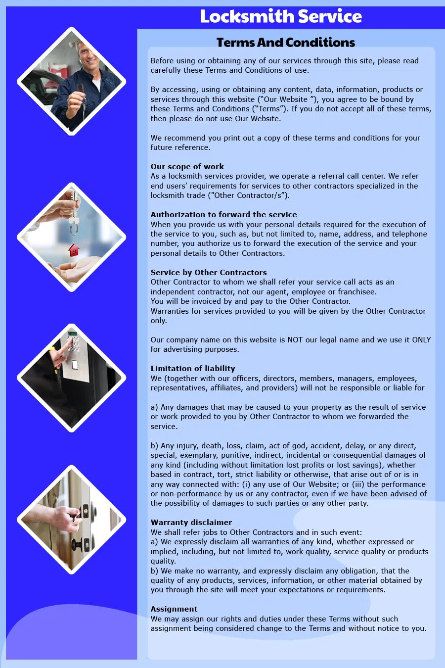 Sherborn Locksmith Store Sherborn, MA 508-392-4257 - TermsAndCondition-15